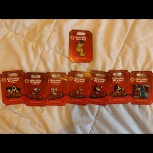 Mickeys Runaway Railway COMPLETE PIN SET